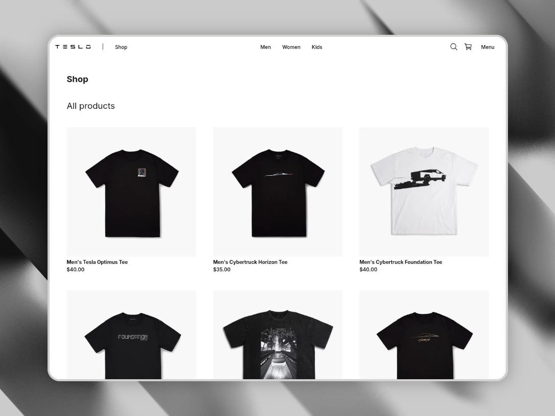 Teslo Shop