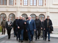 Владимир Путин осмотрел первую очередь историко-археологического парка «Херсонес Таврический»