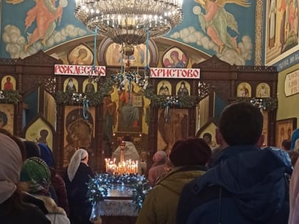 Праздник Крещения Господня в храме свт. Луки Крымского