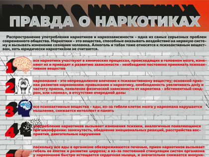 Вся правда о наркотиках.