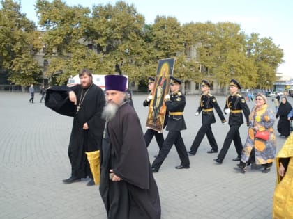 В Севастополе почтили святого праведного воина — адмирала Ушакова