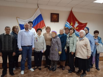 7 апреля, во Всемирный день здоровья  прошла встреча представителей ветеранской организации города Инкермана