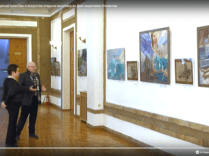 СМИ О НАС. Лариса Мельник отметила важную роль выставки о героях СВО