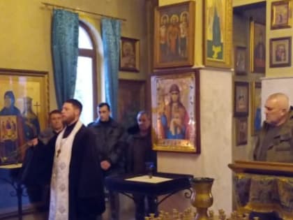 В день памяти жертв геноцида казаков в храме преподобного Сергия Радонежского в селе Орлиное отслужена панихида