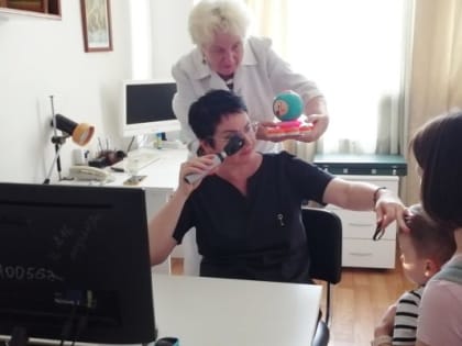 В пятой городской больнице организовали дополнительную возможность для прохождения профилактических осмотров детей