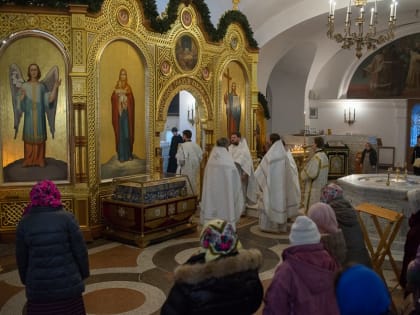 Рождественский сочельник в Свято-Владимирском соборе в Херсонесе