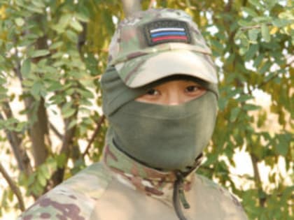 Боец с позывным «Хакас» на защите Родины