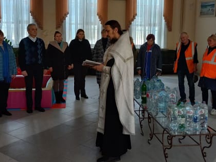 В праздник Крещения Господня святой водой окроплены помещения железнодорожного вокзала г. Севастополя