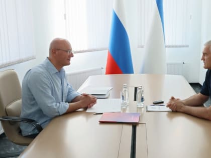 Вопросы развития Крыма обсудили глава республики и зампред Правительства РФ