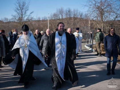 В севастополе освятили воды Чернореченского водохранилища