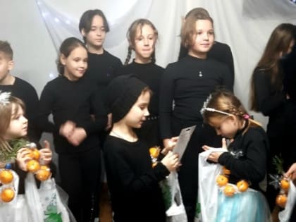 Рождественский концерт воскресной школы храма свв. равноапп. царей Константина и Елены села Орловка