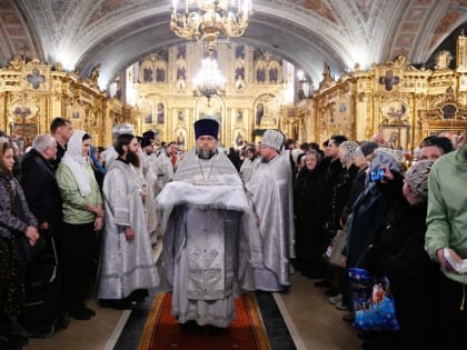 Проповедь Святейшего Патриарха Кирилла в праздник Крещения Господня после Литургии в Богоявленском кафедральном соборе в Москве