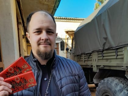 Раненые воины получили сладкие подарки к Дню защитника Отечества