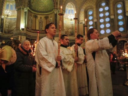 Торжество Рождества Христова в Свято-Никольском храме-памятнике