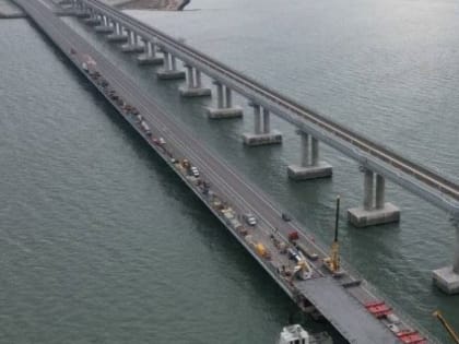 Движение по Крымскому мосту снова остановят в выходной