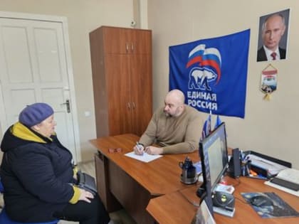 РАБОТА В ОКРУГЕ. Павел Харламов встретился с жителями Балаклавского района