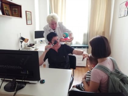 В севастопольской горбольнице № 5 за выходные дни прошли профосмотр почти 150 детей