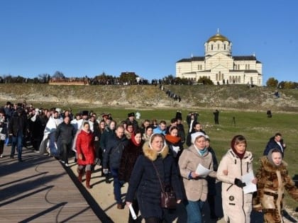 В Севастополе празднуют Крещение Господне