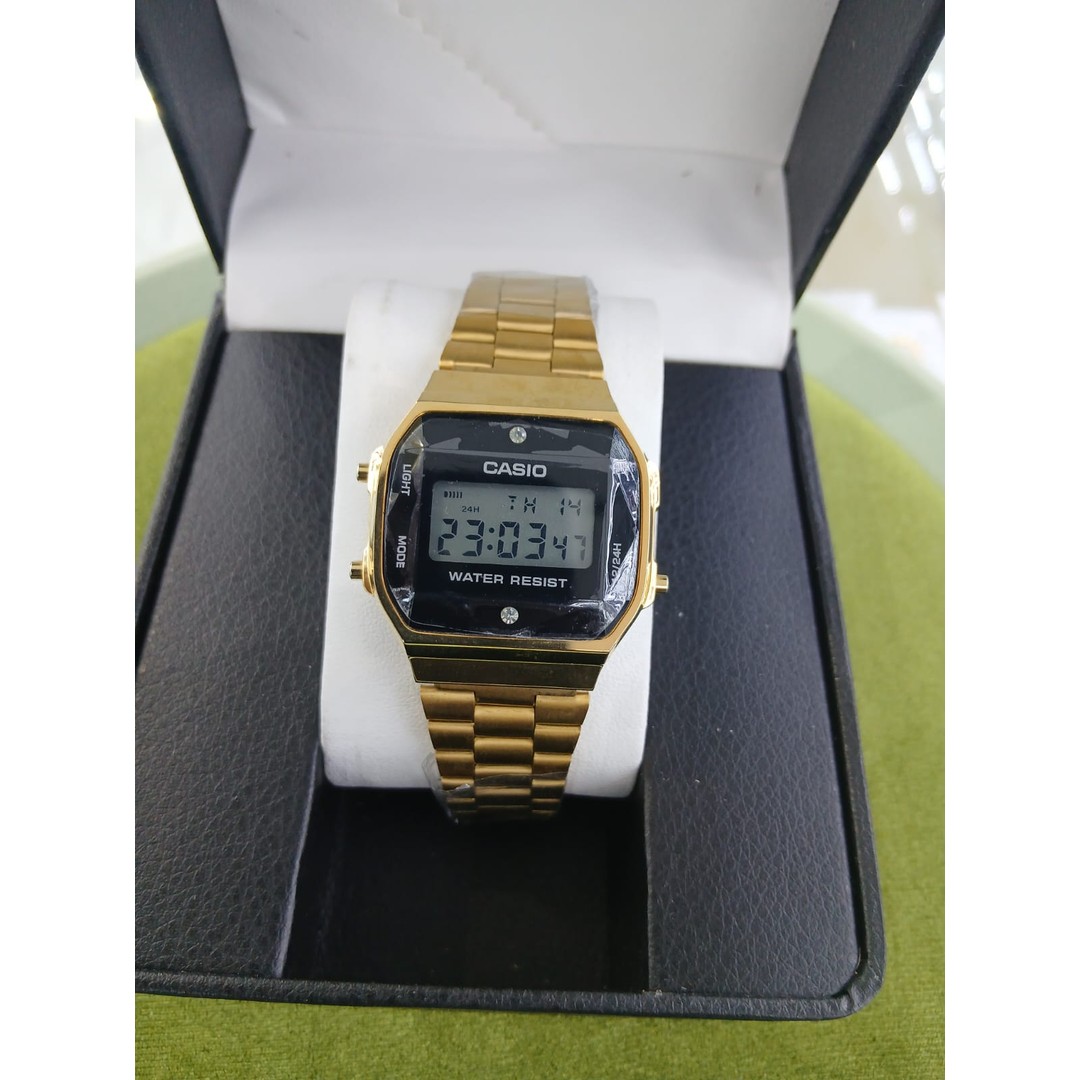 Casio Digital watch -copper strap