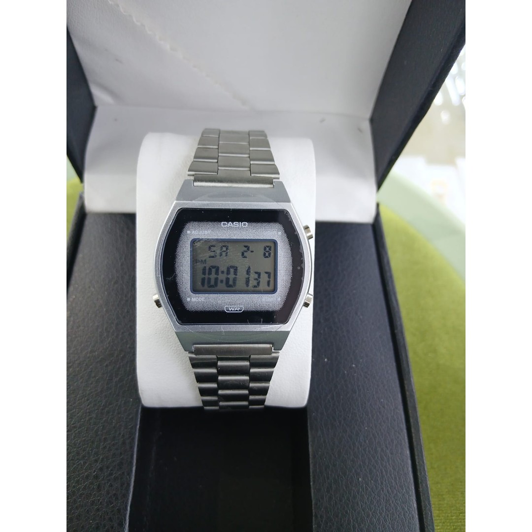Casio Digital watch -Silver  strap