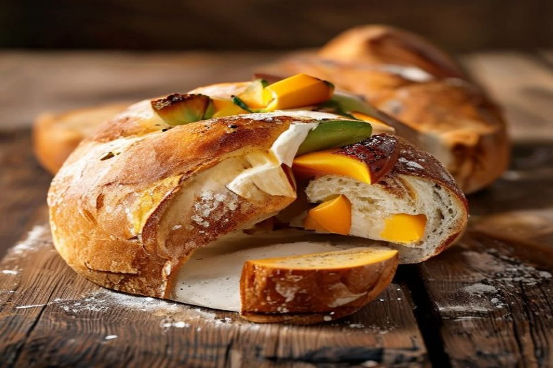 Pan de Masa Madre con Frutas Exóticas y Crema: El Lujo de la Panadería en Casa