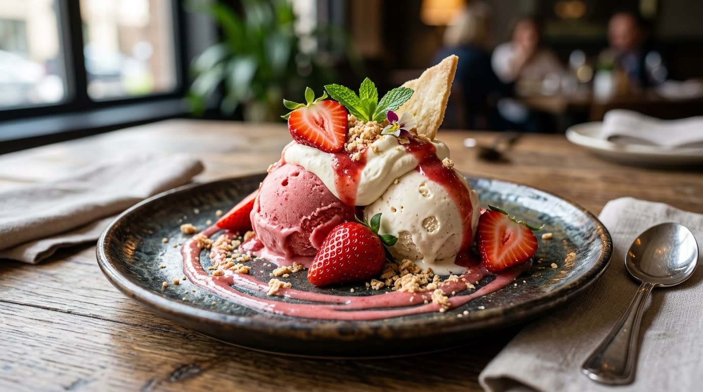 Receta de Complete Guide to fresas crema helado preparada paso a paso — fotografía editorial de RecetaDolce