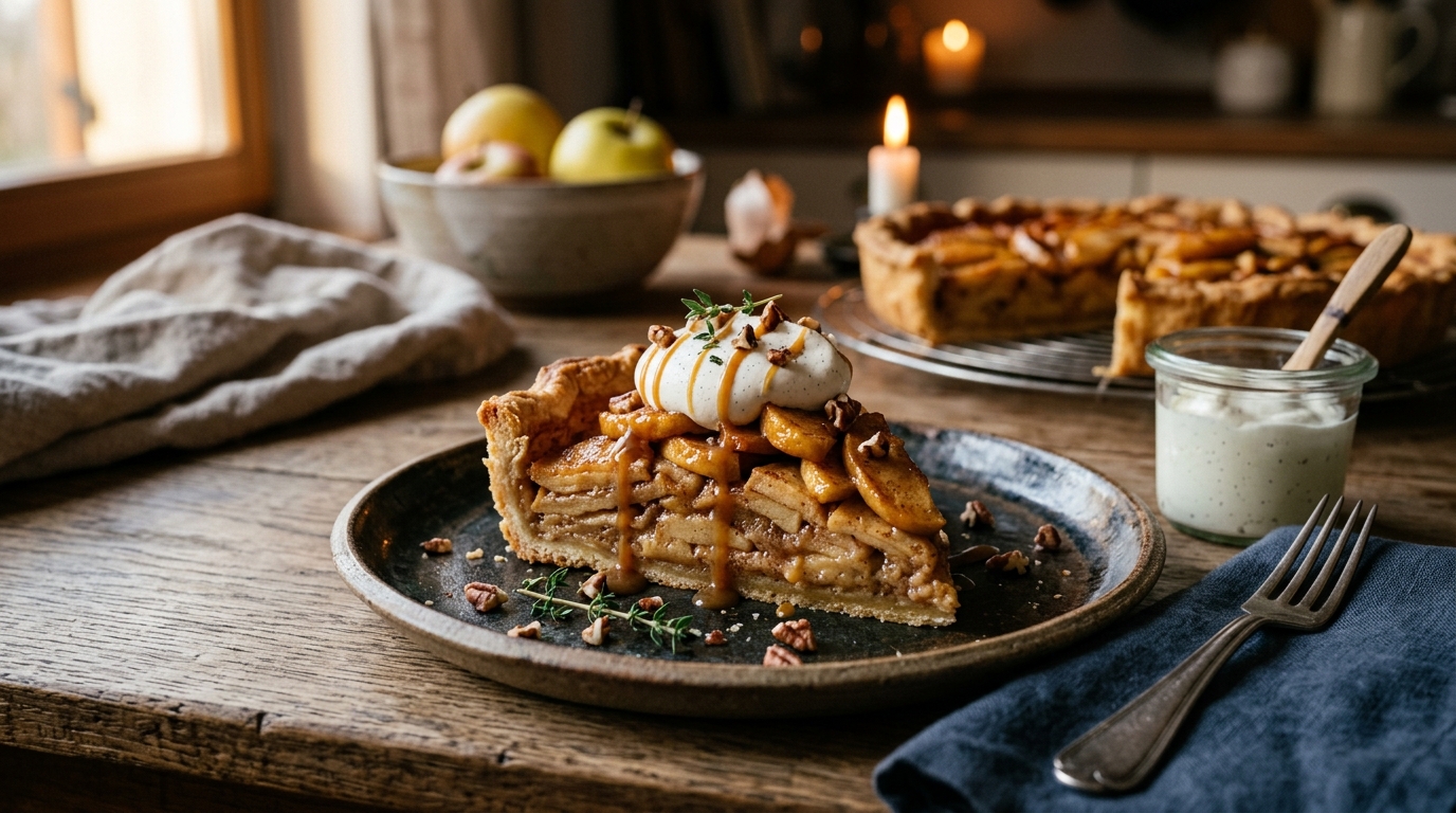El Secreto de la Tarta de Manzana Casera: Receta de la Abuela