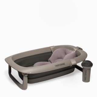 Twistshake Baignoire avec coussin + rince cheveux Grey