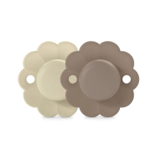 Suavinex Pack de 2 Sucettes Physiologique 0-6 - Gray & Umber
