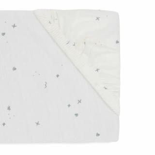 Jollein Drap-housse Jersey 60×120 cm Twinkling Sea Green