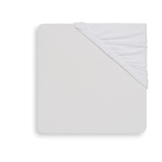 Jollein Fitted Sheet Jersey 60x120cm White