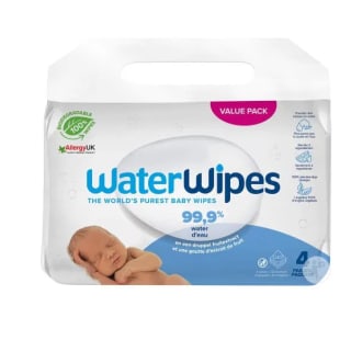 Water Wipes Pack Lingettes bébé 4×60 unités