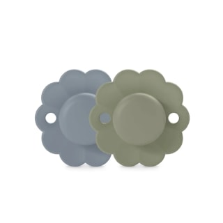Suavinex  Pack de 2 Sucettes Physiologique 6-18M - Lake & Green