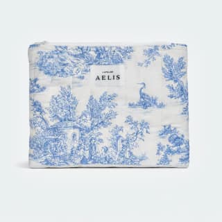 L 'atelier Aelis Trousse plate Farmhouse Blue