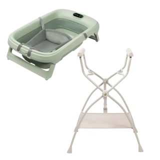 Maxi Cosi Baignoire Indigo Plus + Support Indigo Bundle Sage Green