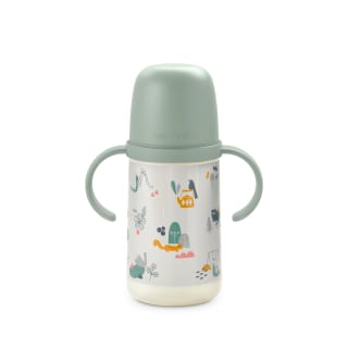 SUAVINEX Walk Second gourde enfant avec supports 6 m+ Vert 270 ml
