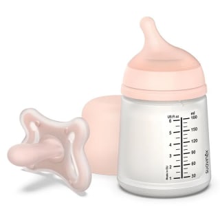 Suavinex  Set biberon Zero.Zero avec sucette 180 ml