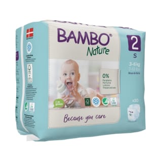 Bambo Nature Couches Taille 2 (3-6 kg) 30un
