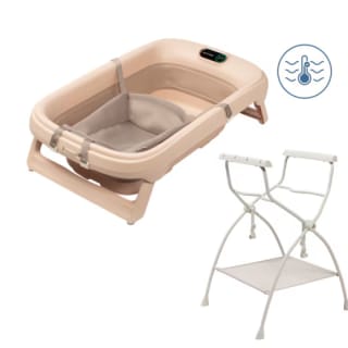 Maxi Cosi Baignoire Indigo Plus + Support Indigo Bundle Muted Terra