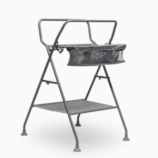 Twistshake Pack Baignoire bébé pliable avec support de bain Beige
