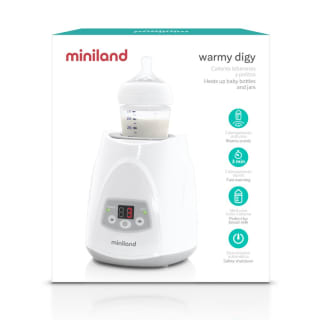 Miniland Chauffe-biberon warmy digy