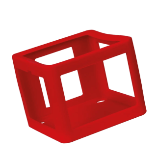 Faba Coque de protection Babam rouge