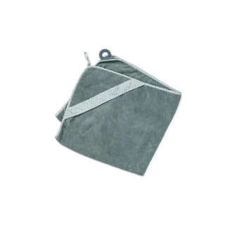 Doomoo Cape de bain bébé XXL en coton bio Dry'n Play Green