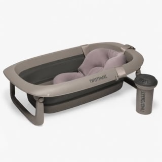 Twistshake Baignoire avec coussin + rince cheveux Grey