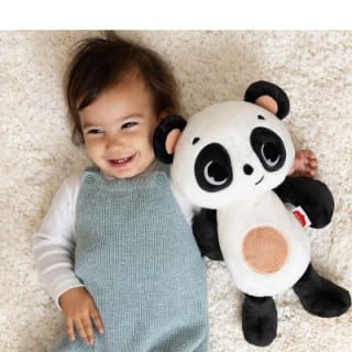 Tiny Love Peluche veilleuse Snuggly Buddy Panda Black & White