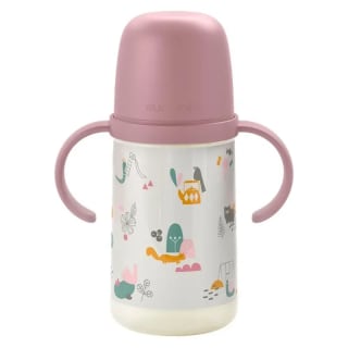 SUAVINEX Walk Second gourde enfant avec supports 6 m+ Pink 270 ml