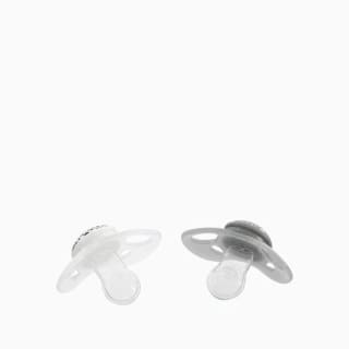 Twistshake Pack de 2 Tétines Gris et Blanc