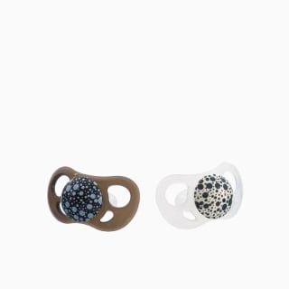 Twistshake Pack de 2 Tétines Noir et Blanc