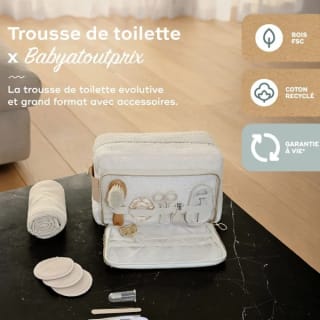 Babymoov Trousse de toilette Curl White x Babyatoutprix