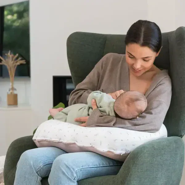 Doomoo Coussin d’allaitement Softy Flower Pink - photo 2